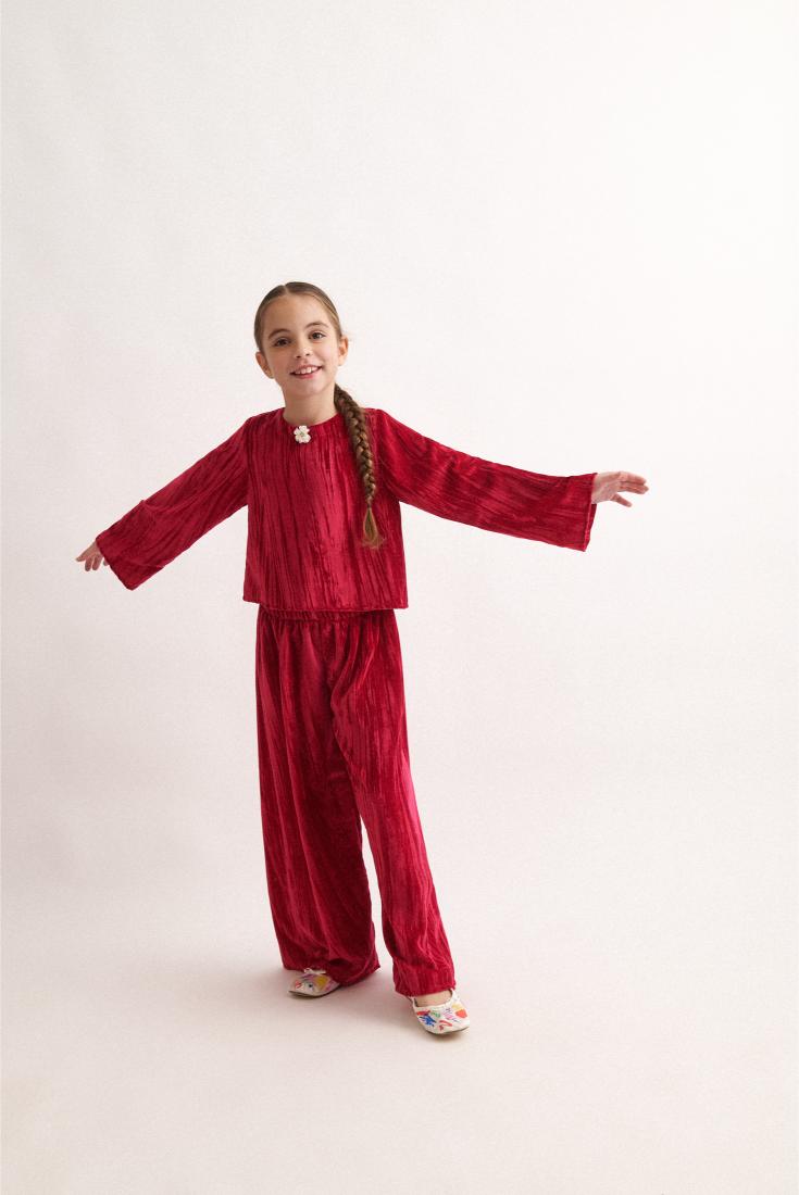 Παιδικό Σετ Φούξια Velvet Crash Two in a castle T6657