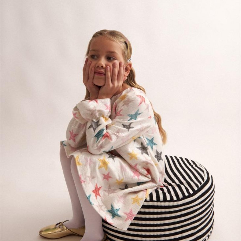 Παιδικό Φόρεμα Παγιέτα Dreamstars Two in a castle T6614