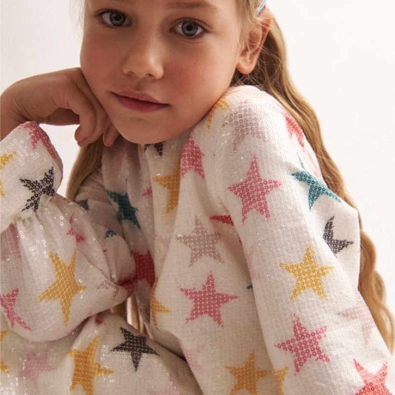 Παιδικό Φόρεμα Παγιέτα Dreamstars Two in a castle T6614