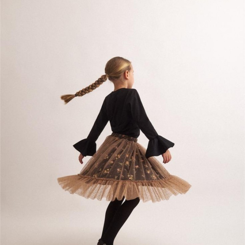 Παιδική Φούστα Floral Engraved Flowers Two in a castle T6639