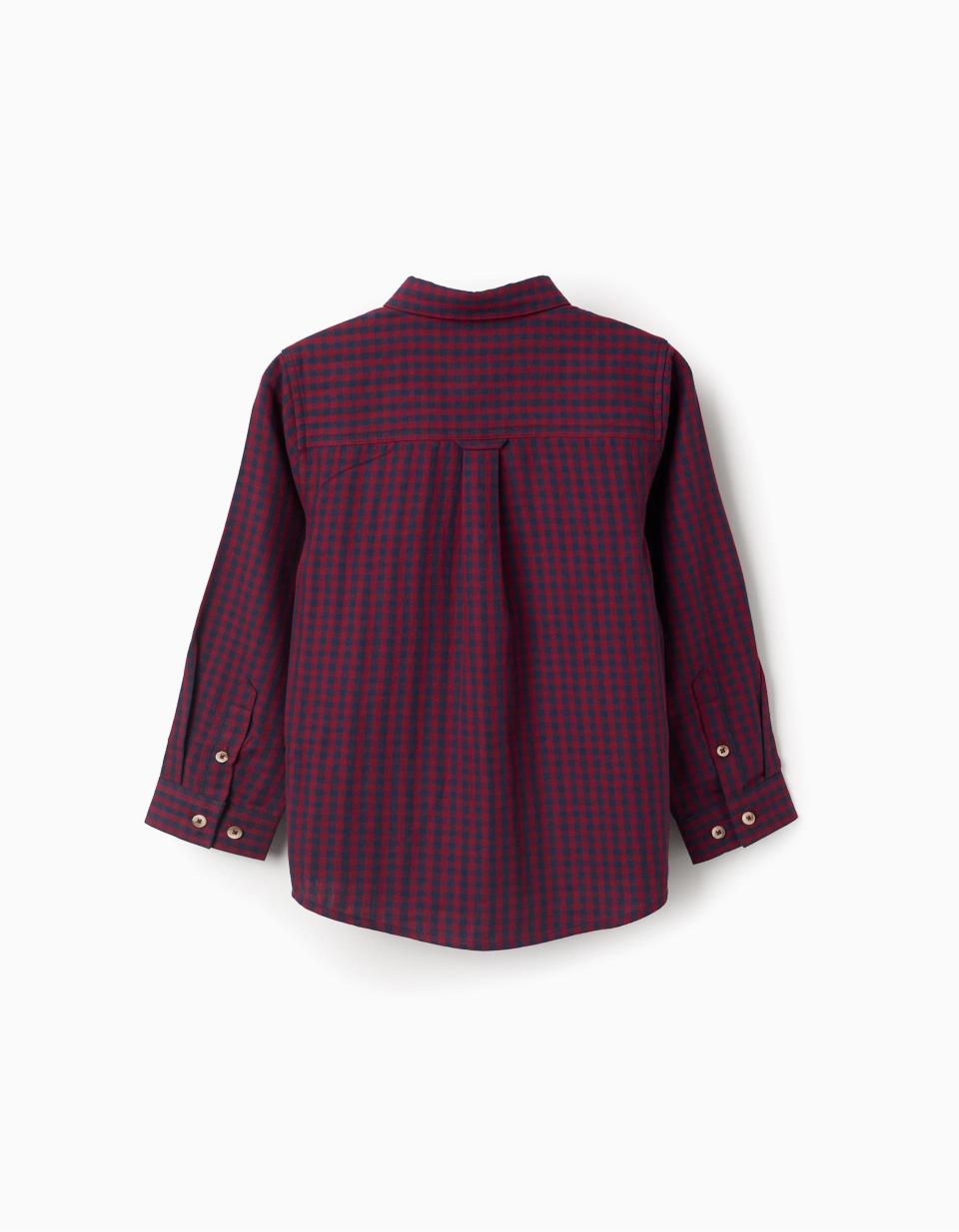 Παιδικό Πουκάμισο Καρό  Zippy 25078 Dark Red