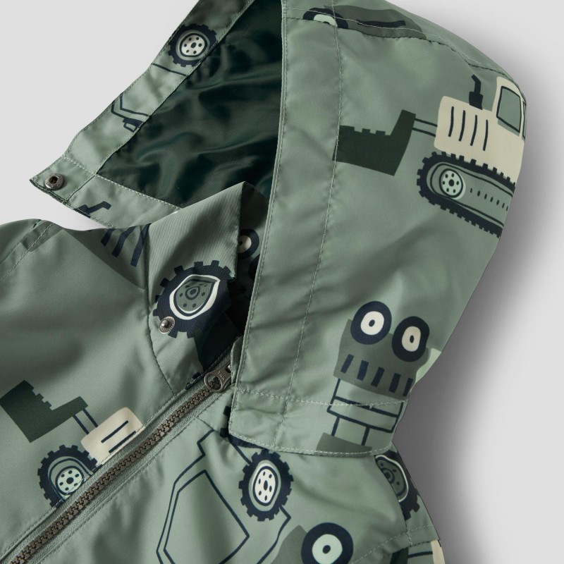 Παιδικό Μπουφάν Πράσινο Name it 13251603 Chinois Green