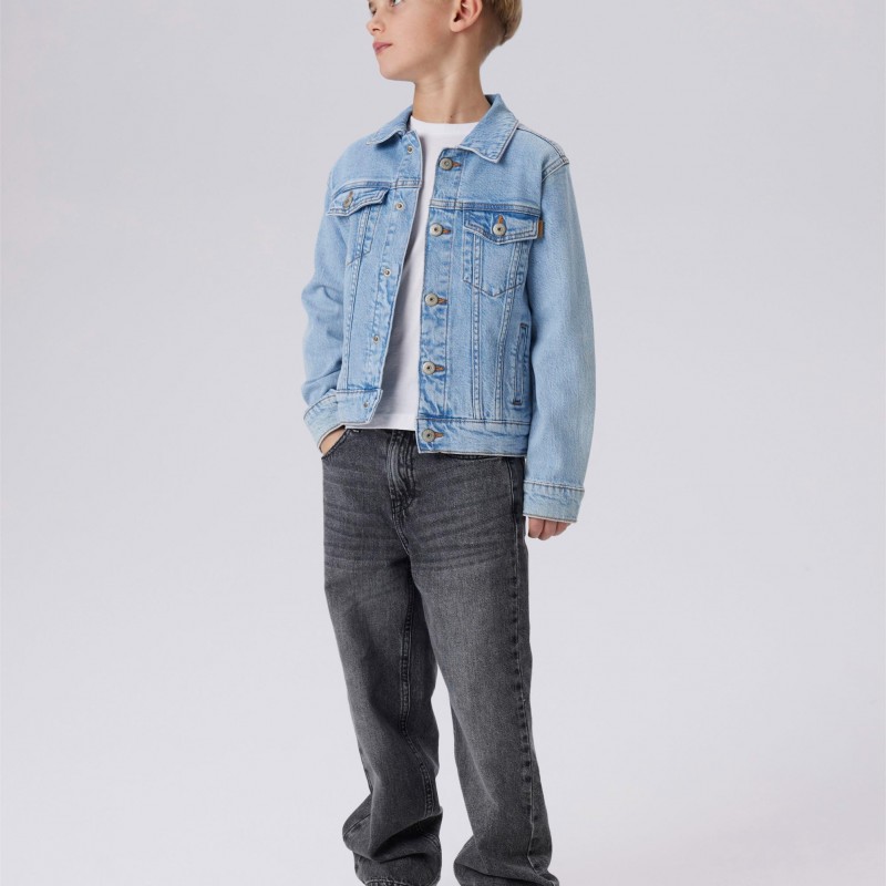 Παιδικό Μπουφάν Τζιν Name it 13241461 Light Blue Denim