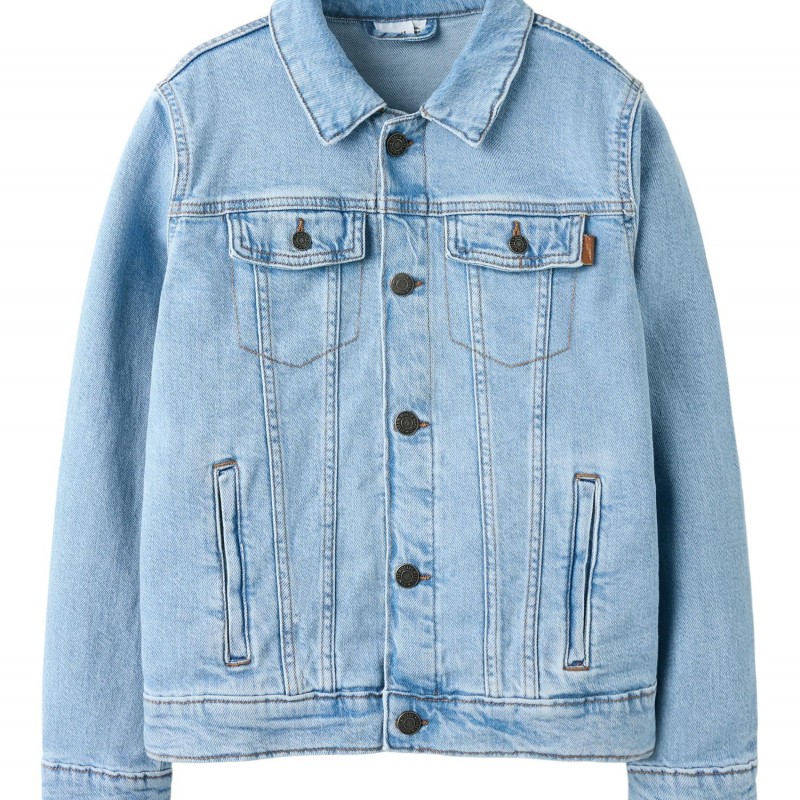 Παιδικό Μπουφάν Τζιν Name it 13241461 Light Blue Denim