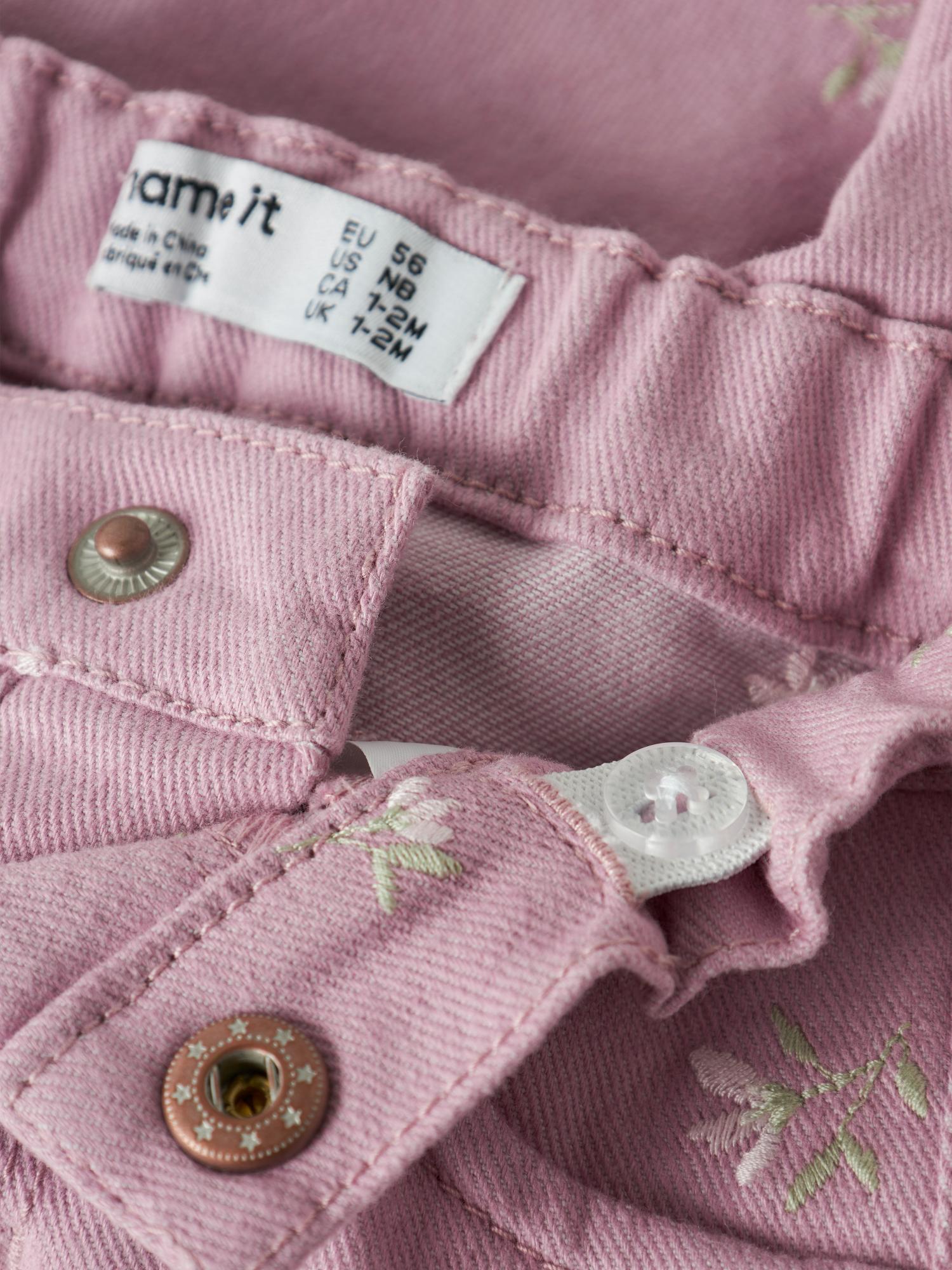 Μπεμπέ Τζιν Παντελόνι Name it 13237411 Dawn Pink