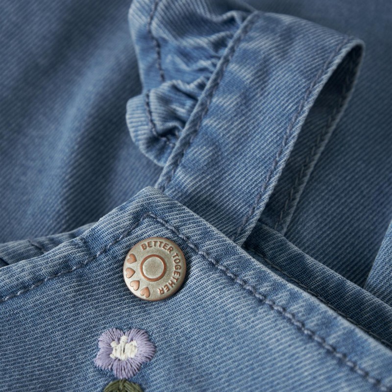 Παιδικό Φόρεμα τζιν Name it 13247805 Denim Blue