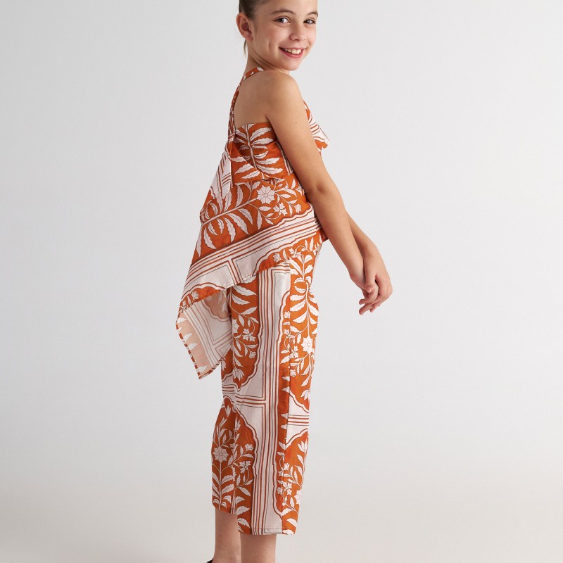 Παιδικό Σετ Wallpaper Set Top/Pants Two in a castle T7227