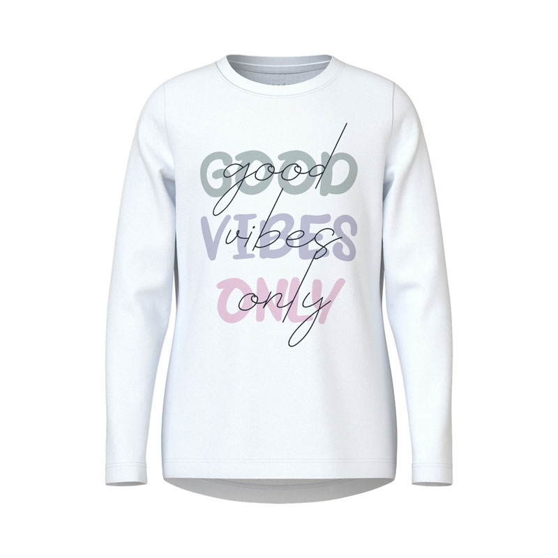 Μπλούζα Name it 13224952 Bright White