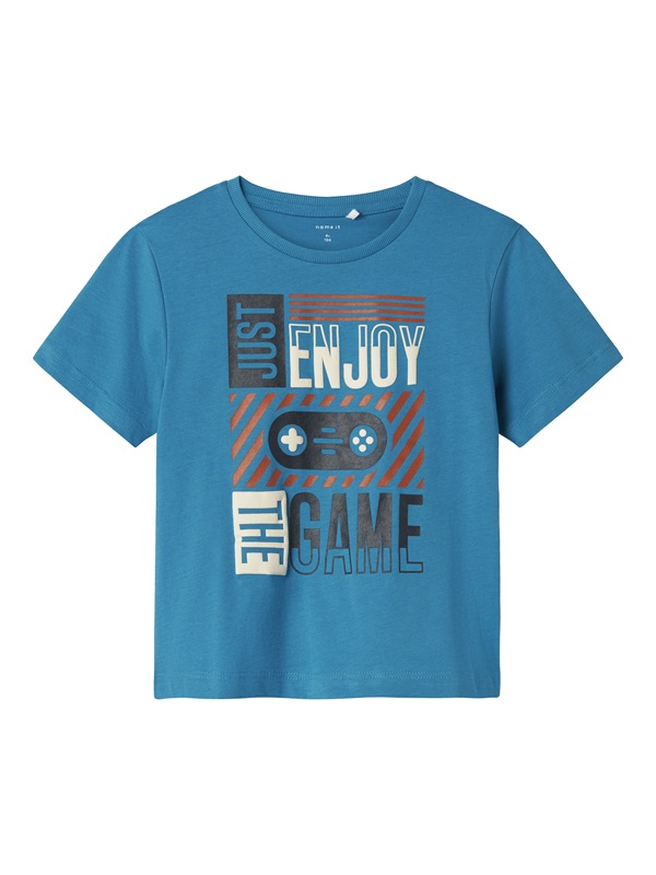 Μπλούζα Κοντομάνικη Name it 13238137 fjord blue