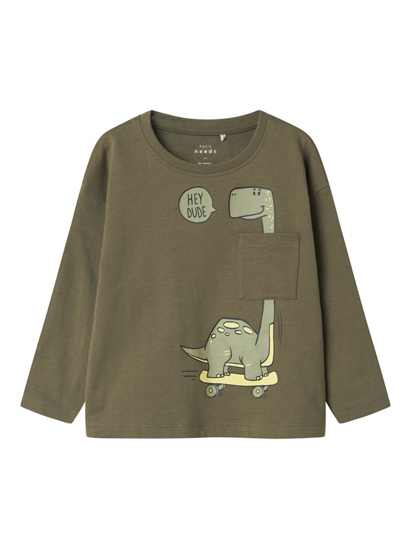 Μπλούζα Μακρυμάνικη Name it 13238183 dusty olive
