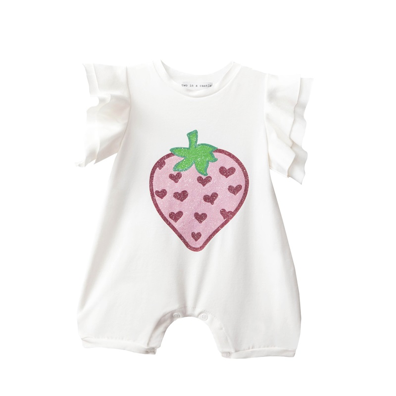 Βρεφικό φορμάκι Cherry Basket Pink Two in a castle Τ6099