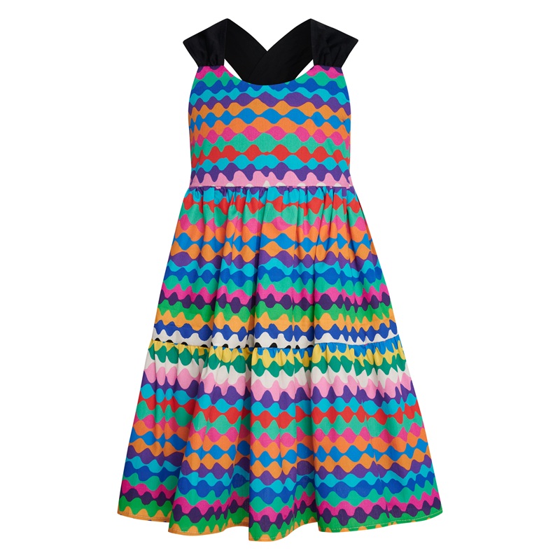 Φόρεμα Rainbow Candy Printed Two in a castle T6204