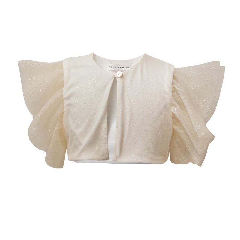 Ζακέτα Whipped Cream Gold Two in a castle T6264