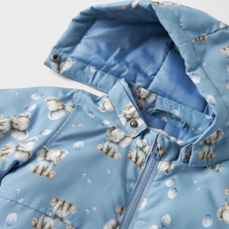 NAME IT NBMMAX PA JACKET AOP - Παιδικό Μπουφάν με Οικολογική Θερμομόνωση για Φθινόπωρο/Χειμώνα 2025