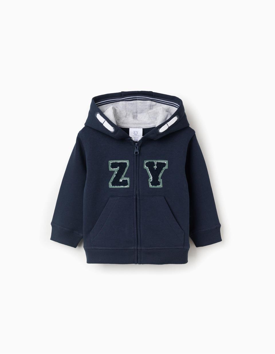 Παιδική ζακέτα φούτερ Zippy 25015 Dark Blue