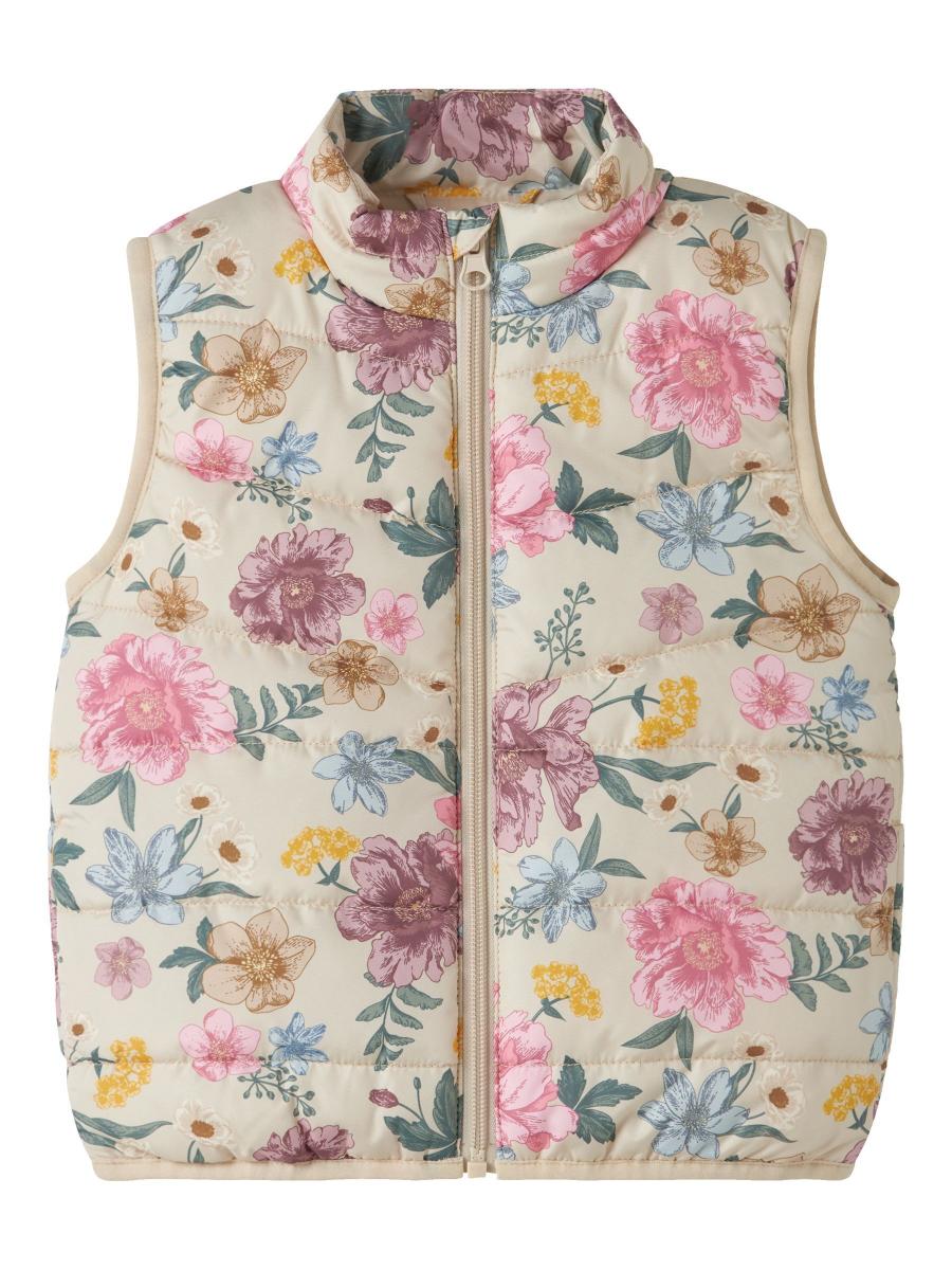 Παιδικό Αμάνικο Μπουφάν Μπεζ Name it 13237541 Birch