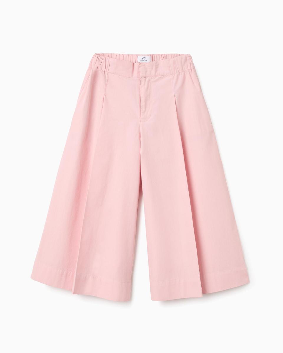 Παιδικό Παντελόνι Wide Leg Με Πιέτες  Zippy 26014 Light Pink