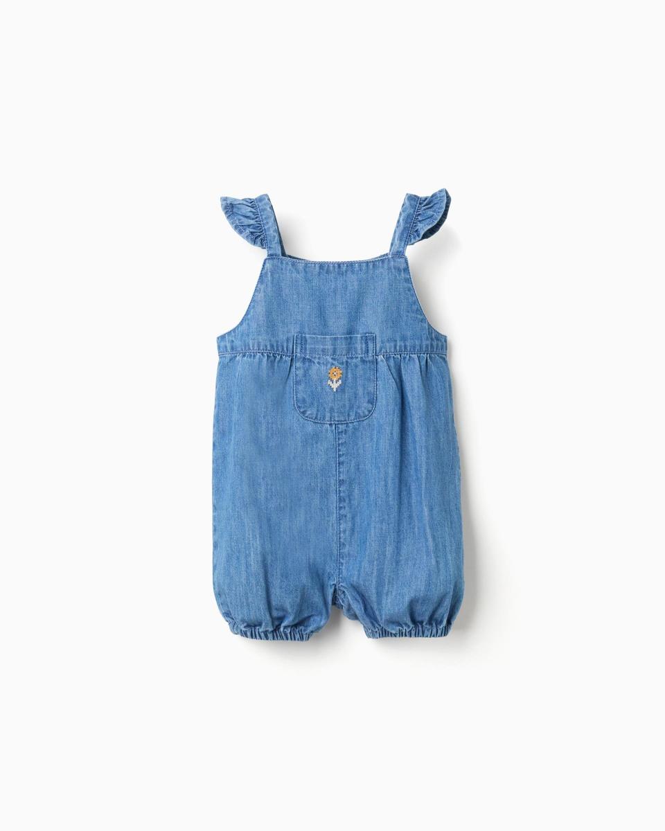 Βρεφική Τζιν Σαλοπέτα Zippy 26005 Denim Blue 