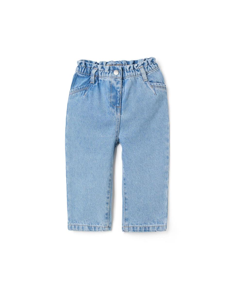 Βρεφικό Τζιν Παντελόνι Baggy  Zippy 26004 Light Blue