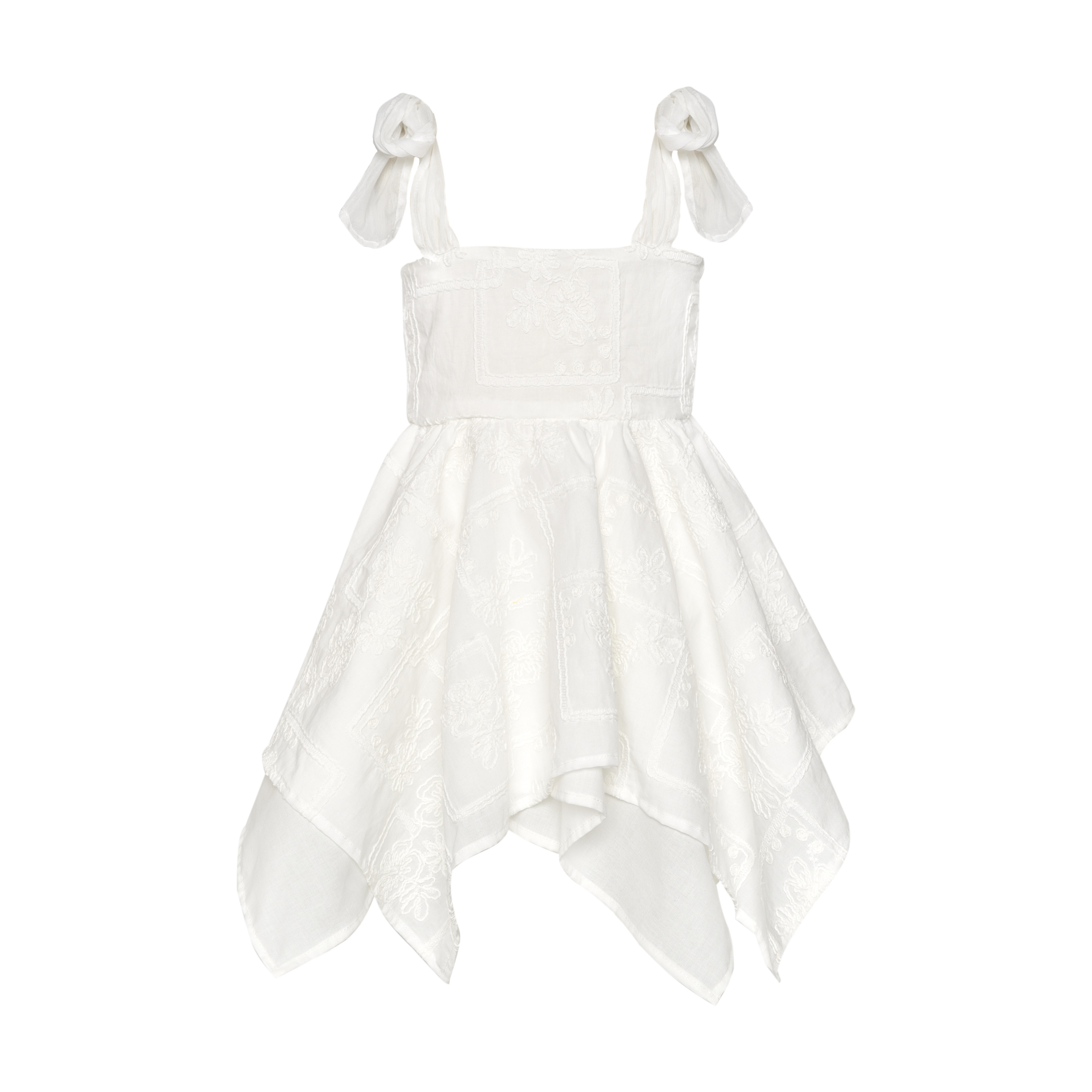 Βρεφικό Φόρεμα The Flower Girl Assymetric Scarf Two in a castle T7252