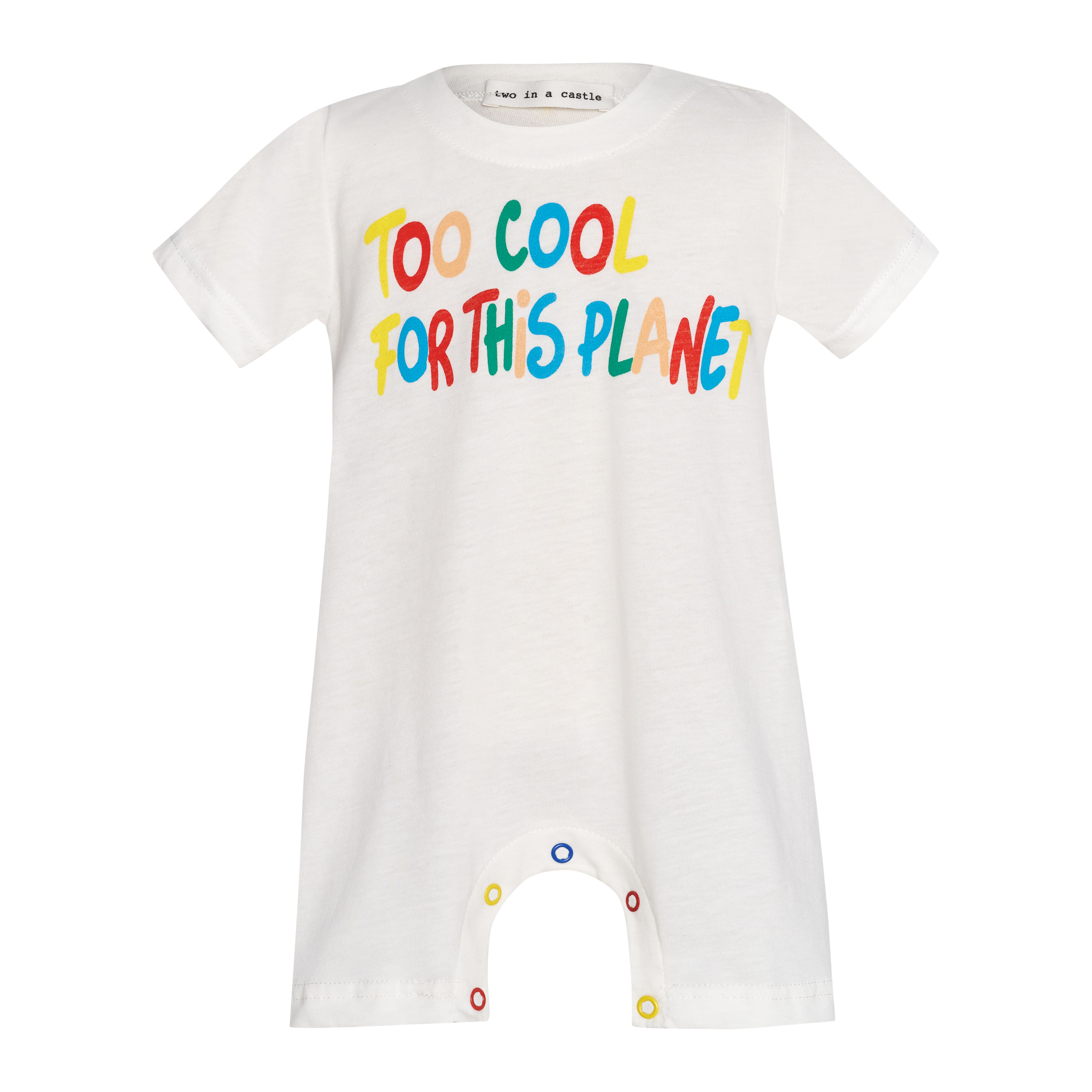 Βρεφικό Φορμάκι Cool Rainbow Faces Too Cool Two in a castle T7356