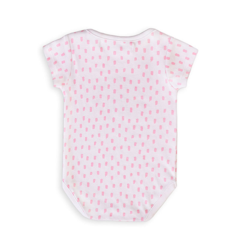 Ζιπουνάκι κοντομάνικο λευκό από 100% οργανικό βαμβάκι Minoti Capsule 48