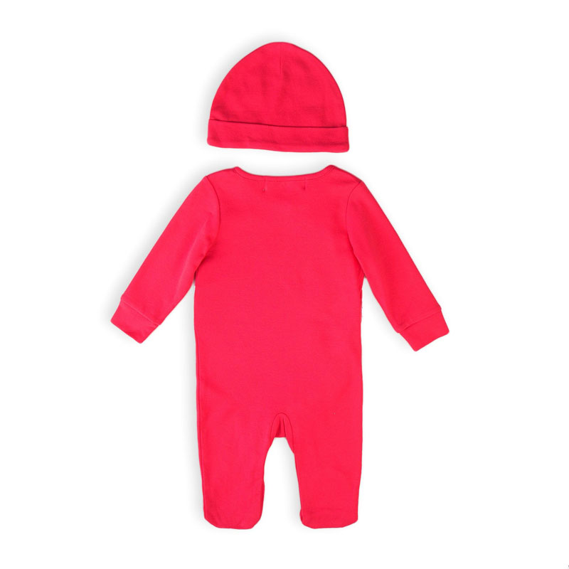 Φορμάκι βαμβακερό με σκουφάκι Minoti Ladybug 6