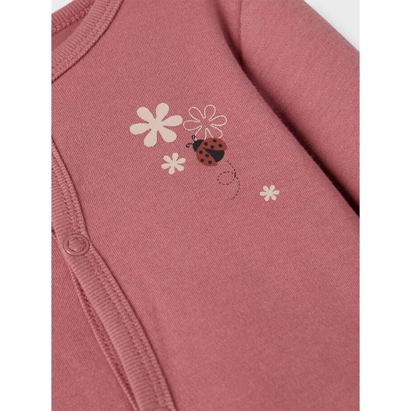 Σετ 2 φορμάκια οργανικό βαμβάκι Name it 13192807 Deco Rose