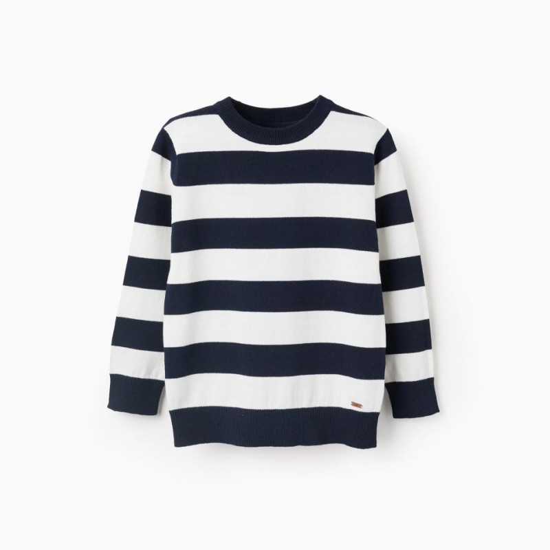 Παιδικό Πουλόβερ Ριγέ Zippy 25048 Dark Blue