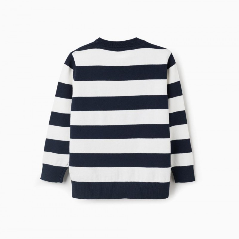 Παιδικό Πουλόβερ Ριγέ Zippy 25048 Dark Blue