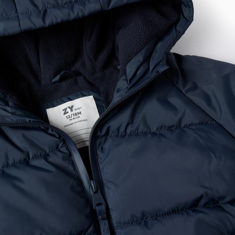 Μπουφάν Καπιτονέ Zippy 25003 Puffer Dark Blue
