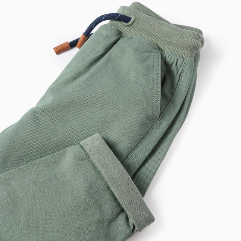 Παντελόνι υφασμάτινο Zippy 25040 Dark Green