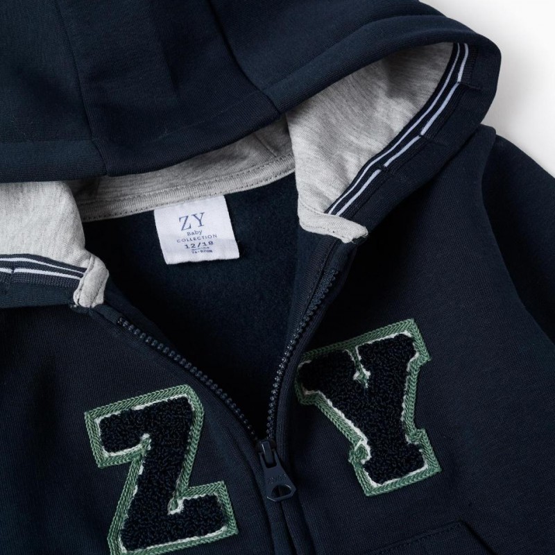 Παιδική ζακέτα φούτερ Zippy 25015 Dark Blue