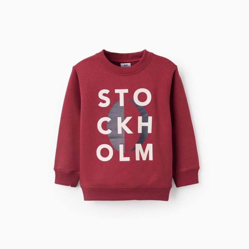 Παιδικό Φούτερ Zippy 25053 Dark Red