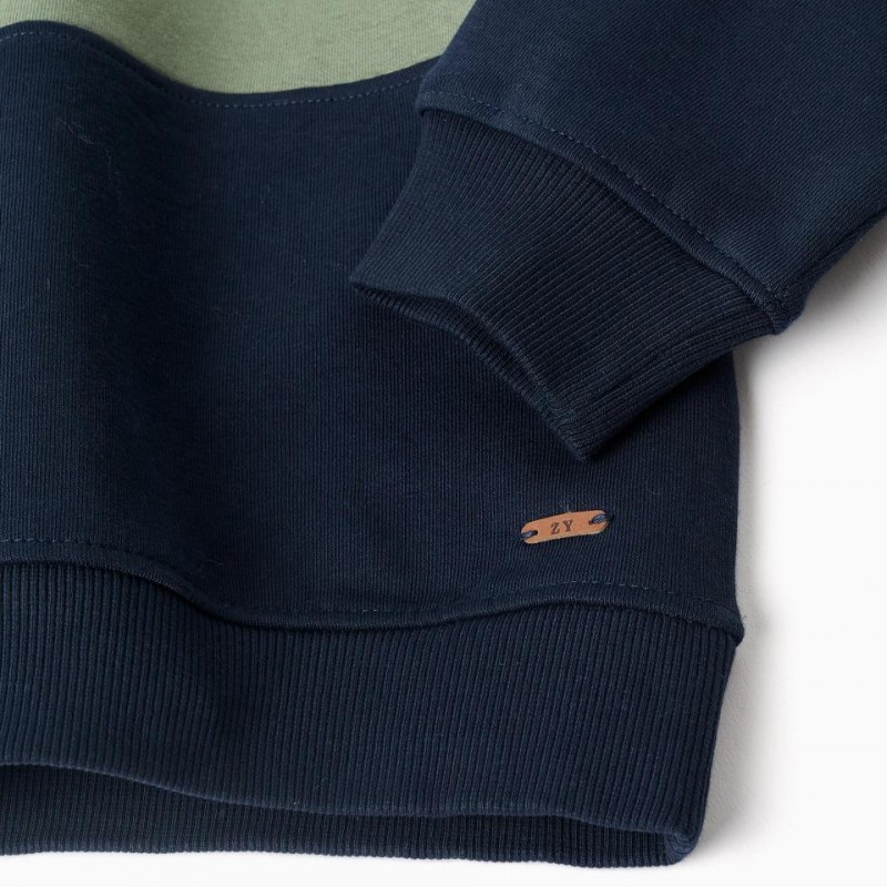 Παιδικό Φούτερ Zippy 25091 Dark Green