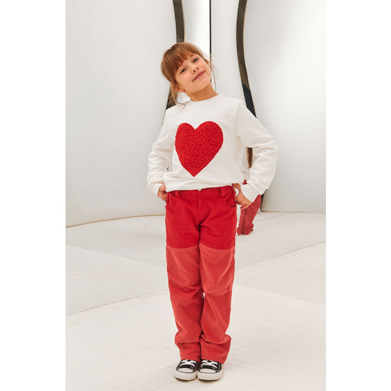 Φούτερ sweetheart Two in a castle T5602