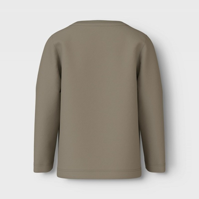 Μπλούζα Μακρυμάνικη Name it 13224978 weathered teak