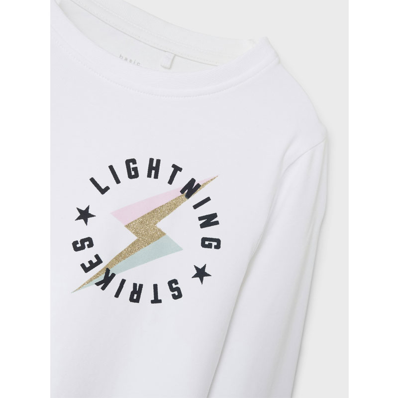 Μπλούζα Name it 13224952 Bright White