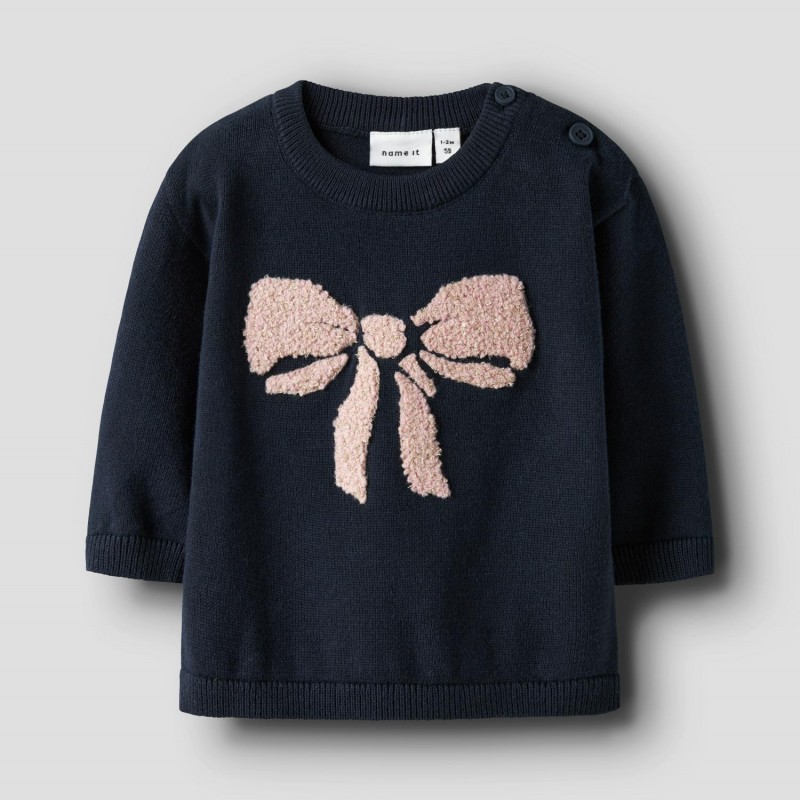 Βρεφικό Πουλόβερ Name it 13249115 Navy Blazer