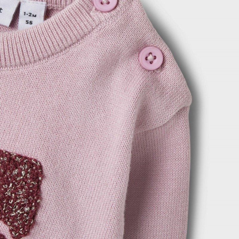 Βρεφικό Πουλόβερ Name it 13249115 Keepsake Lilac