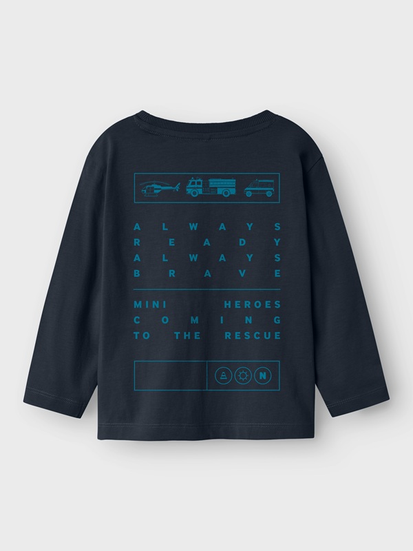 Μπλούζα Μακρυμάνικη Name it 13238110 dark sapphire