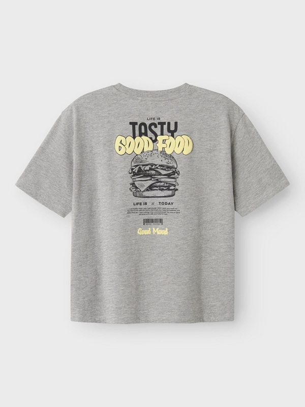 Μπλούζα Κοντομάνικη Name it 13238771   grey melange