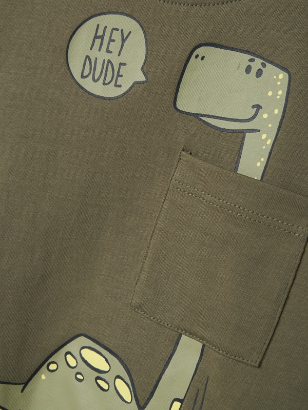 Μπλούζα Μακρυμάνικη Name it 13238183 dusty olive