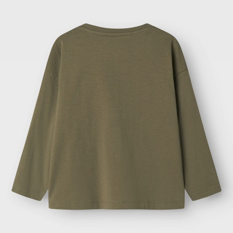 Μπλούζα Μακρυμάνικη Name it 13238183 dusty olive