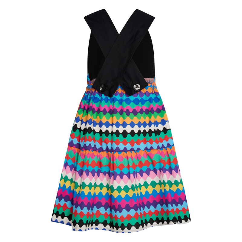 Φόρεμα Rainbow Candy Printed Two in a castle T6204