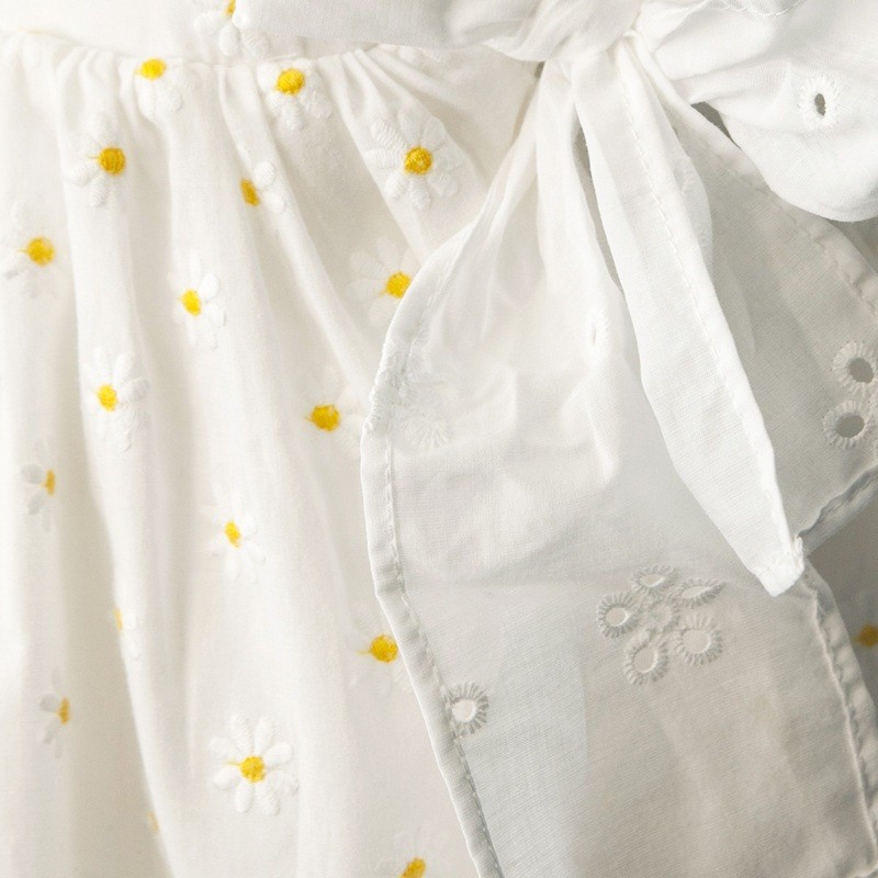 Βρεφικό Φόρεμα Lemon Sorbet White Two in a castle T6209