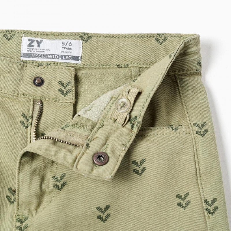 Παιδικό Παντελόνι Υφασμάτινο Twill Zippy 26008 Dark Green