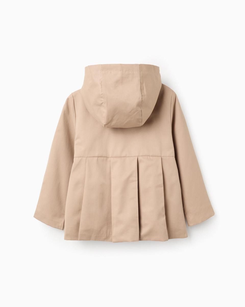 Παιδική Παρκά Καπαρτίνα Zippy 26003 Light Beige