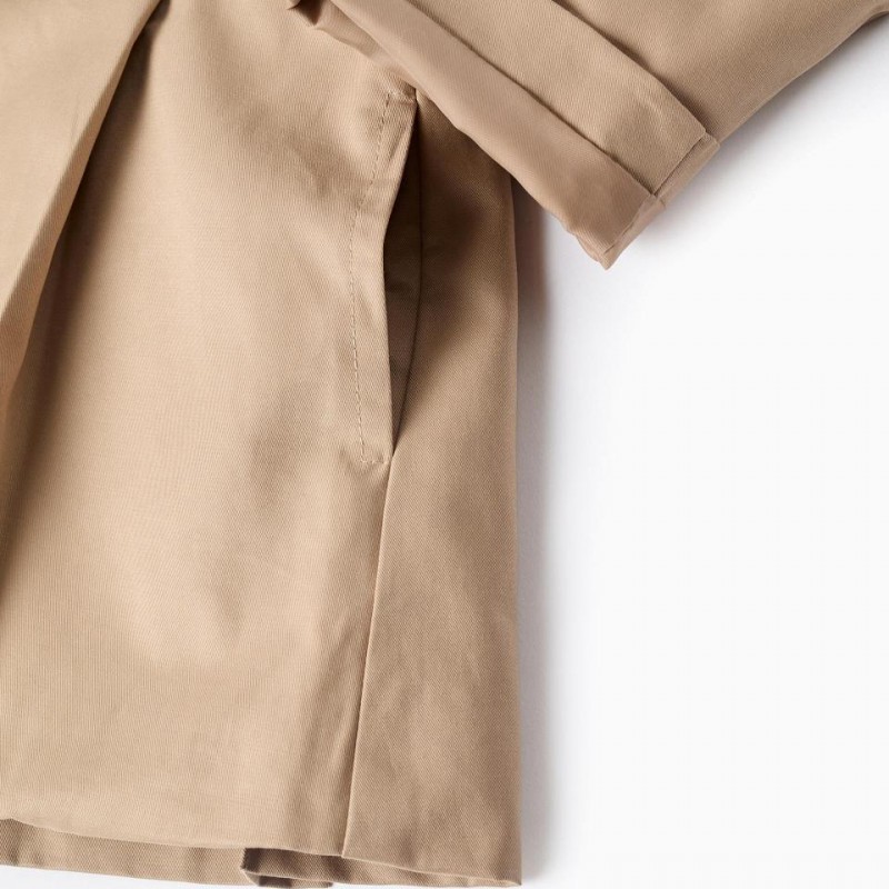 Παιδική Παρκά Καπαρτίνα Zippy 26003 Light Beige