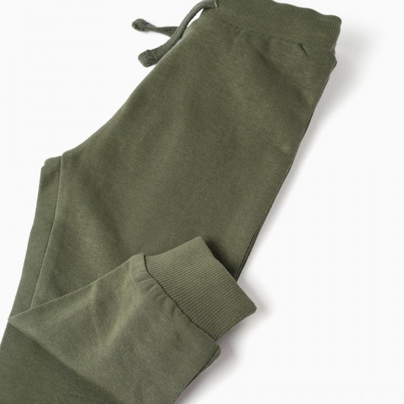 Βρεφικό σετ φόρμας παντελόνι-φούτερ Zippy 26001 White/Dark Green